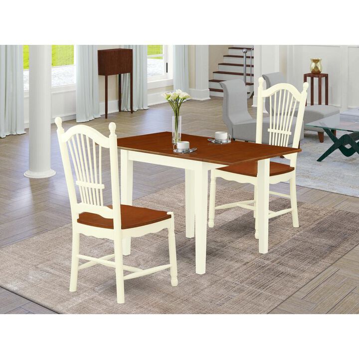 Dining Room Set Buttermilk & Cherry
