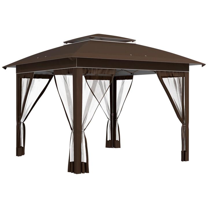 Hivvago 12' x 12' Instant Pop-Up Tent for Patio & Garden