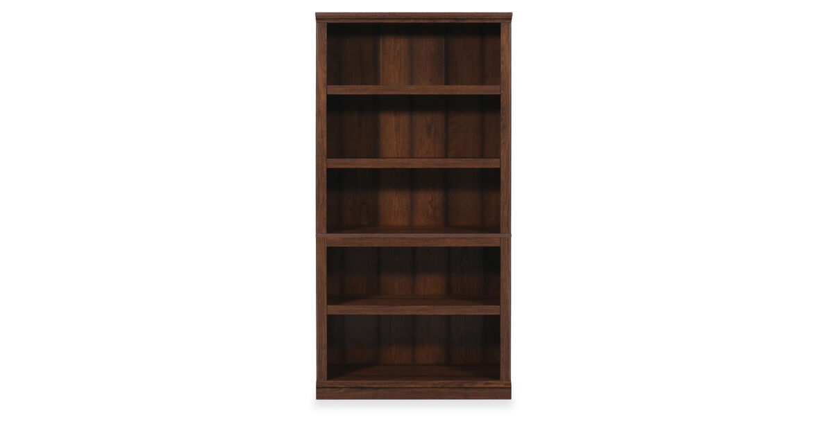 Sauder Select 5-Shelf Bookcase in Washington Cherry