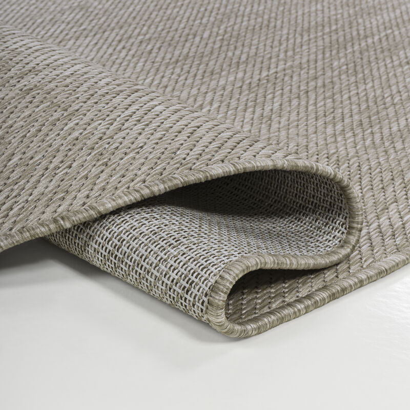 Evan Modern Rustic Organic Curve Area Rug