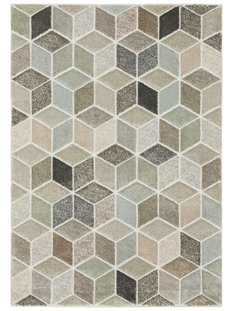Cambria 3'3" x 5' Ivory Rug image number 0
