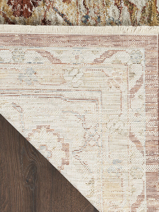 Sahar SHR02 Rust 5'3" x 7'8" Rug