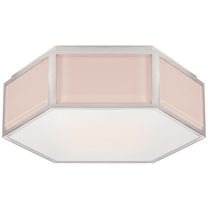 Bradford Sml Hexagon Flush Mnt