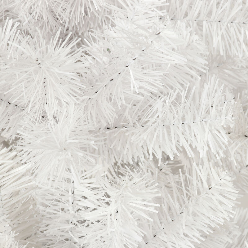 Slim Artificial Christmas Tree with Foldable Stand Space-Saving Holiday Décor for Easy Setup