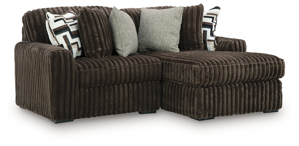 Midnight-Madness 2-Piece Sectional Sofa with Chaise