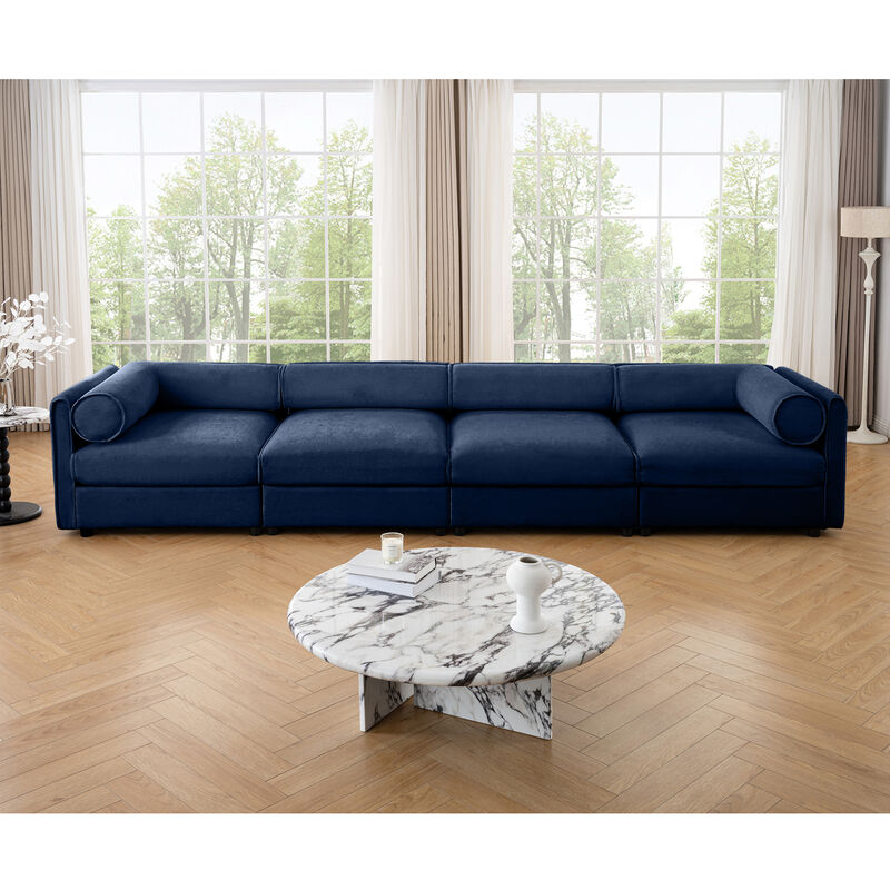 Merax 4 Seats Sofa with Storage for Living Room.