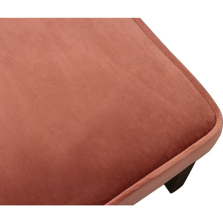 Transitional Inwood Side Chair Velvet 2-Piece Set