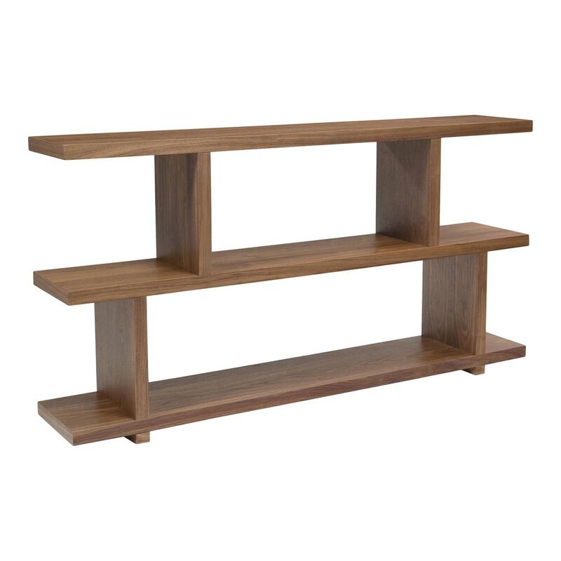 Moe&rsquo;s Miri Shelf Small Walnut