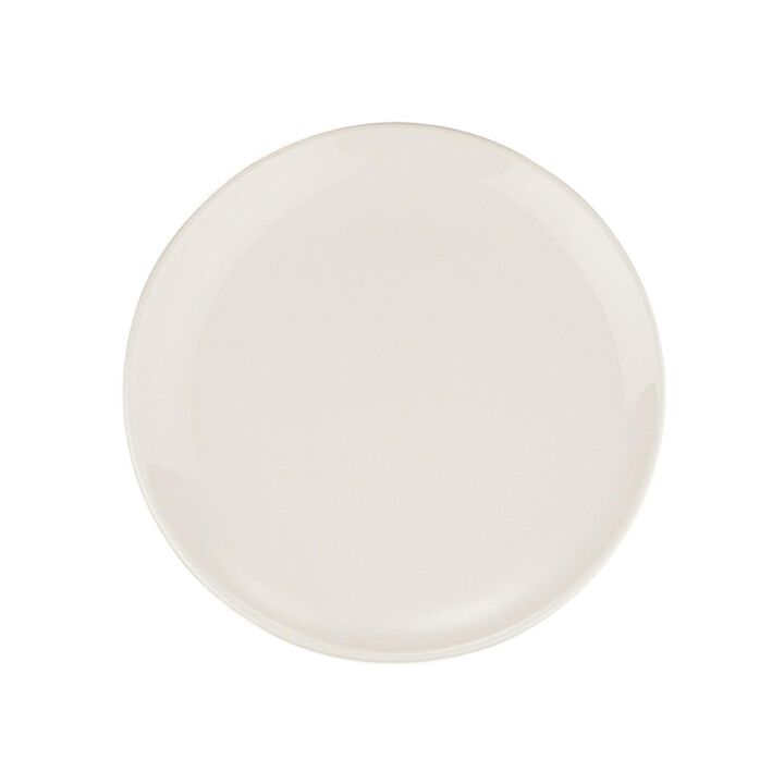 Gourmet dia.7.5" Round Warm White Vitrified Plate (Set of 4)
