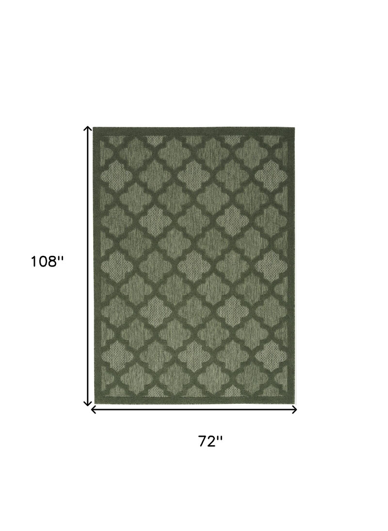 HomeRoots Trellis Indoor Outdoor Area Rug image number 3