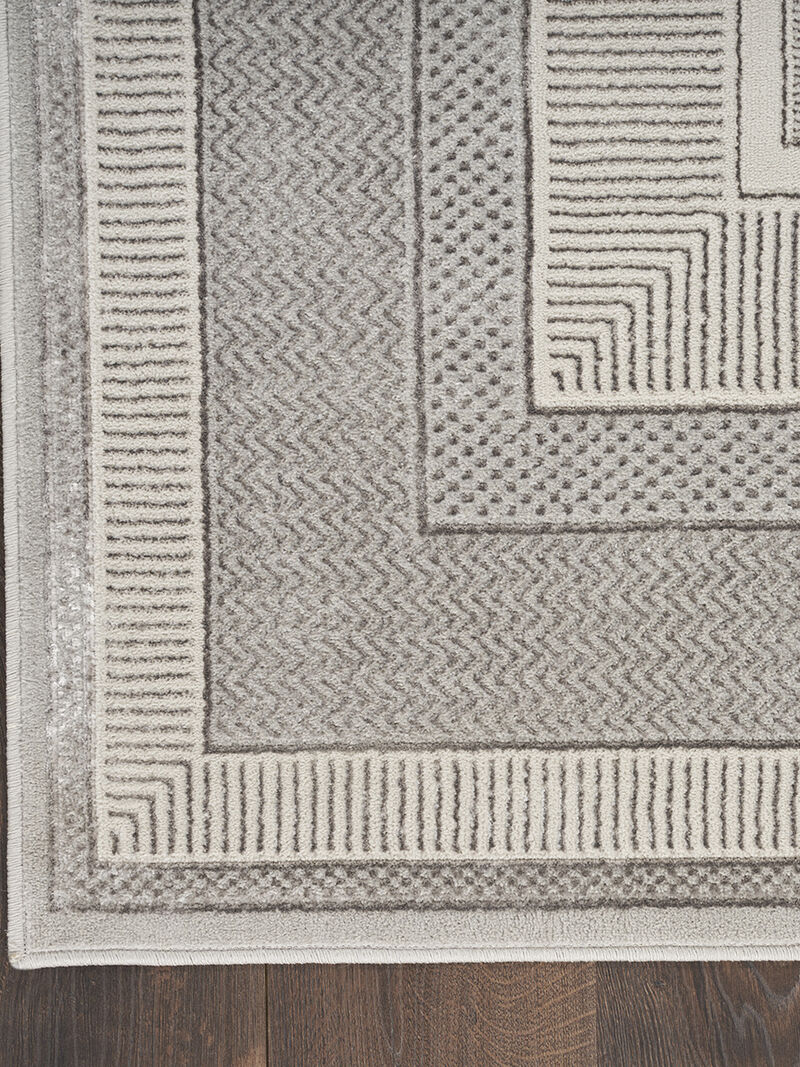 Glitz GLZ07 Silver 9' x 12' Rug