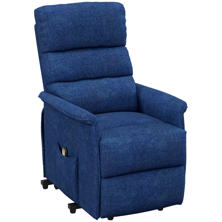 Hivvago Electric Lift Recliner Chair with Remote, Side Storage Pockets