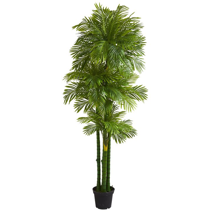 HomPlanti 7.5 Feet Phoenix Artificial Palm Tree