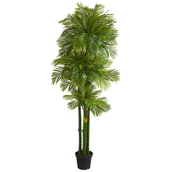 Hivvago 7.5 Feet Phoenix Artificial Palm Tree