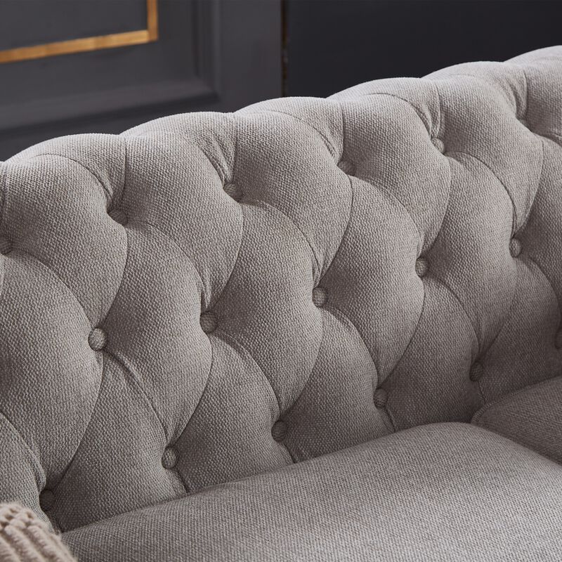 Dalf Chesterfield sofa image number 8
