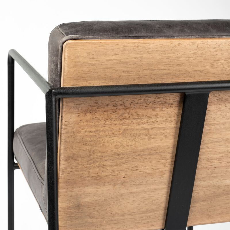 Stamford Leather Stool