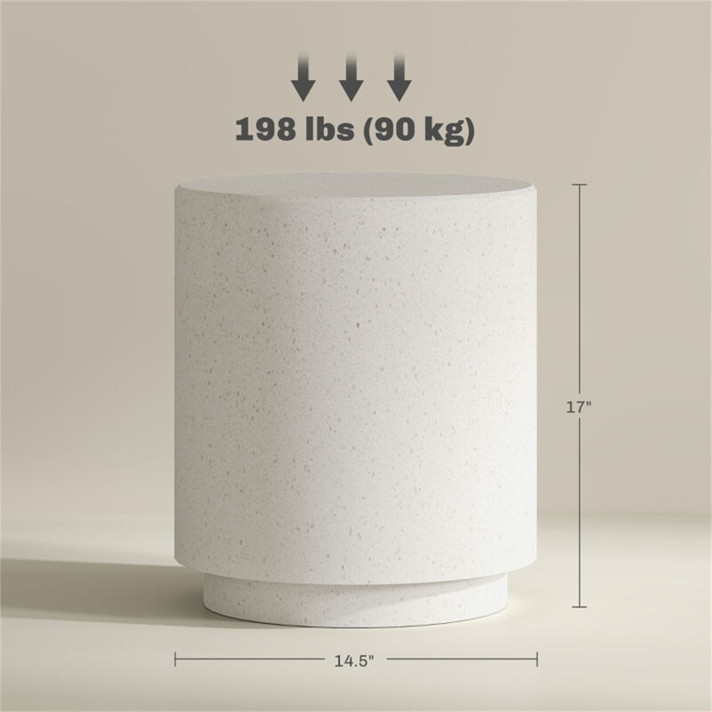 Versatile End Table Side Table for Living Room or Bedroom Storage