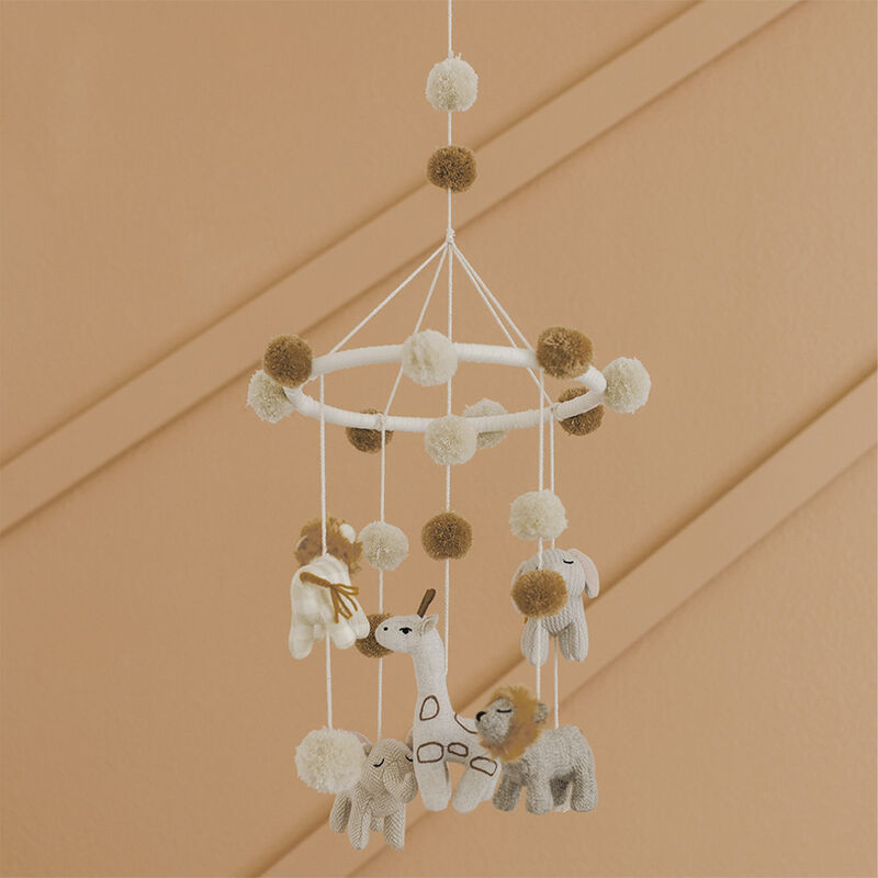 Kendi Safari Animal Nursery Ceiling Hanging Decor image number 3