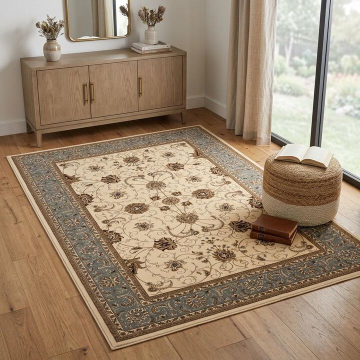 HomeRoots Oriental Area Rug