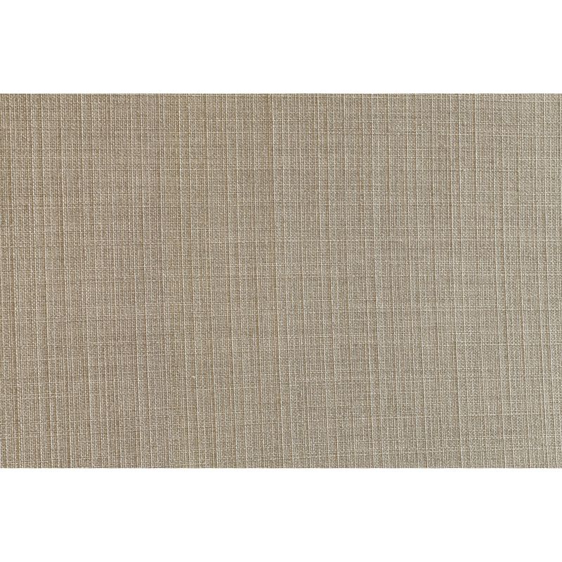 Pax California King Size Bed, Beige Linen, Curved Button Tufted Headboard