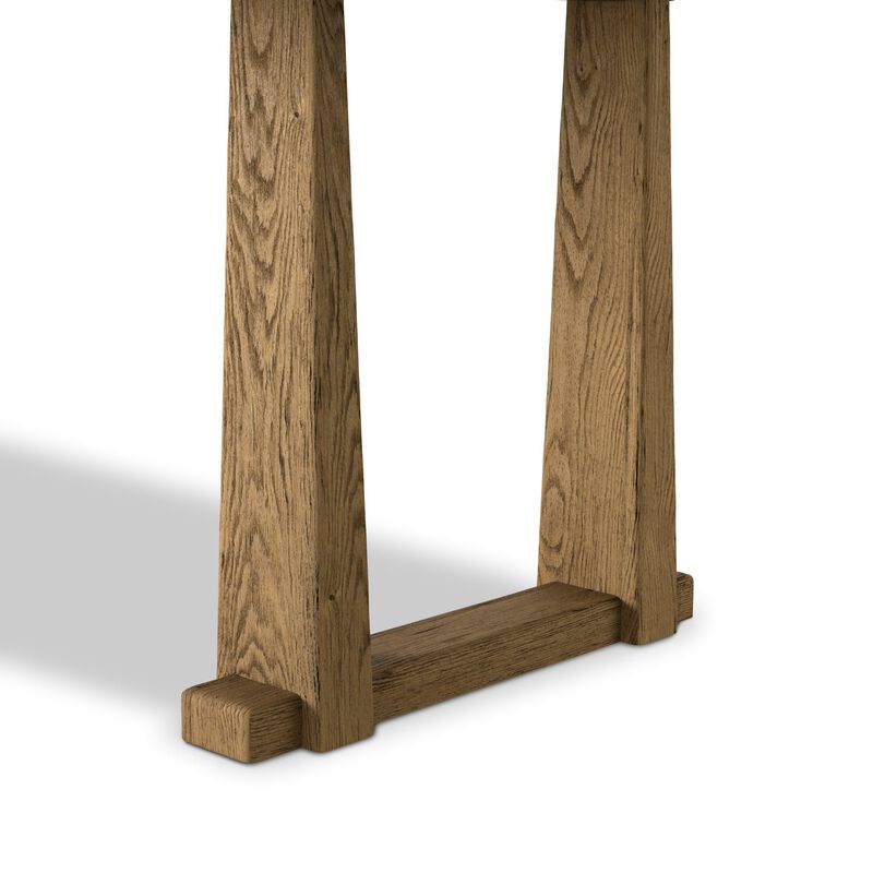 Ayla Worn Oak Dining Table
