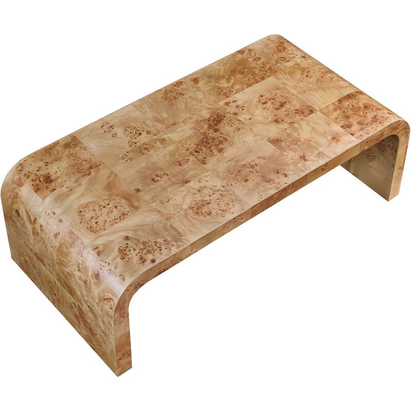 Meridian Furniture Cresthill Natural Ash Coffee Table