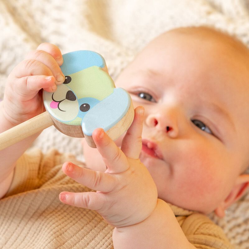Grasp & Giggle Lion Rattle image number 1