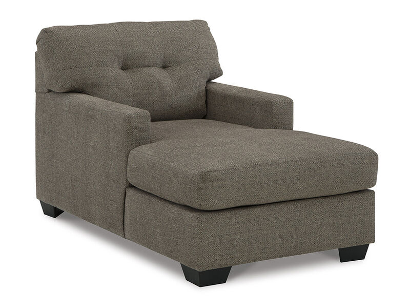 Mahoney Chocolate Chaise