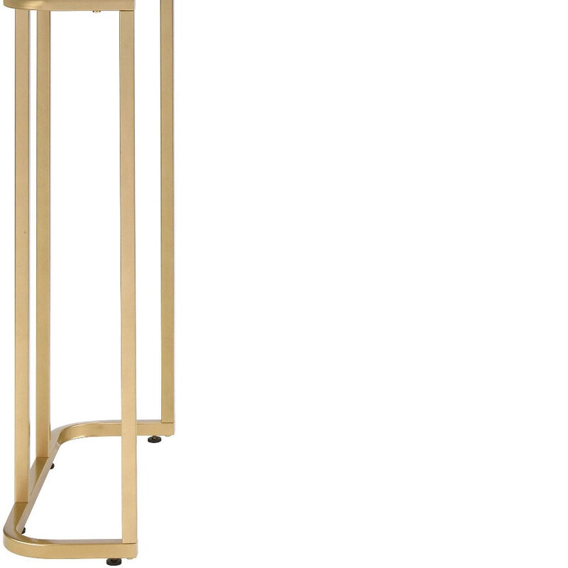 Sleek Writing Desk with Storage for Home Office or Workspace