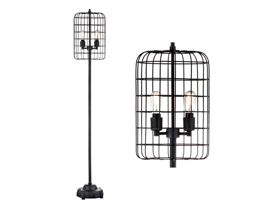 Odette Industrial Metal Floor Lamp