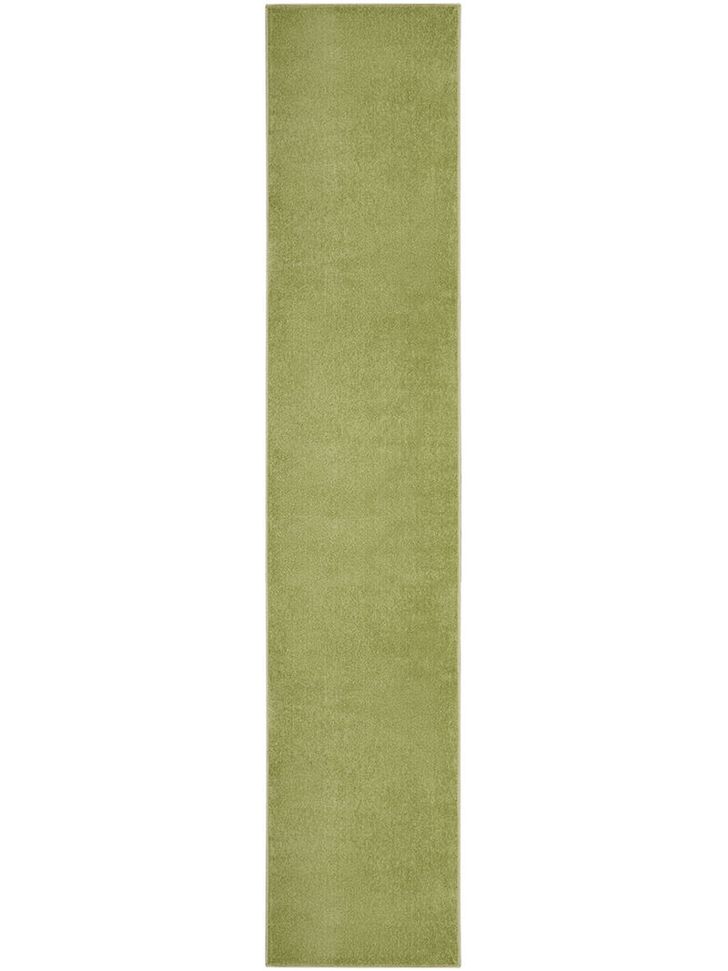 Nourison Essentials NRE01 Green 2' x 4' Rug image number 0