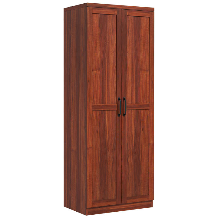 Hivvago Pantry Cabinet with 5-Tier and Adjustable Shelving