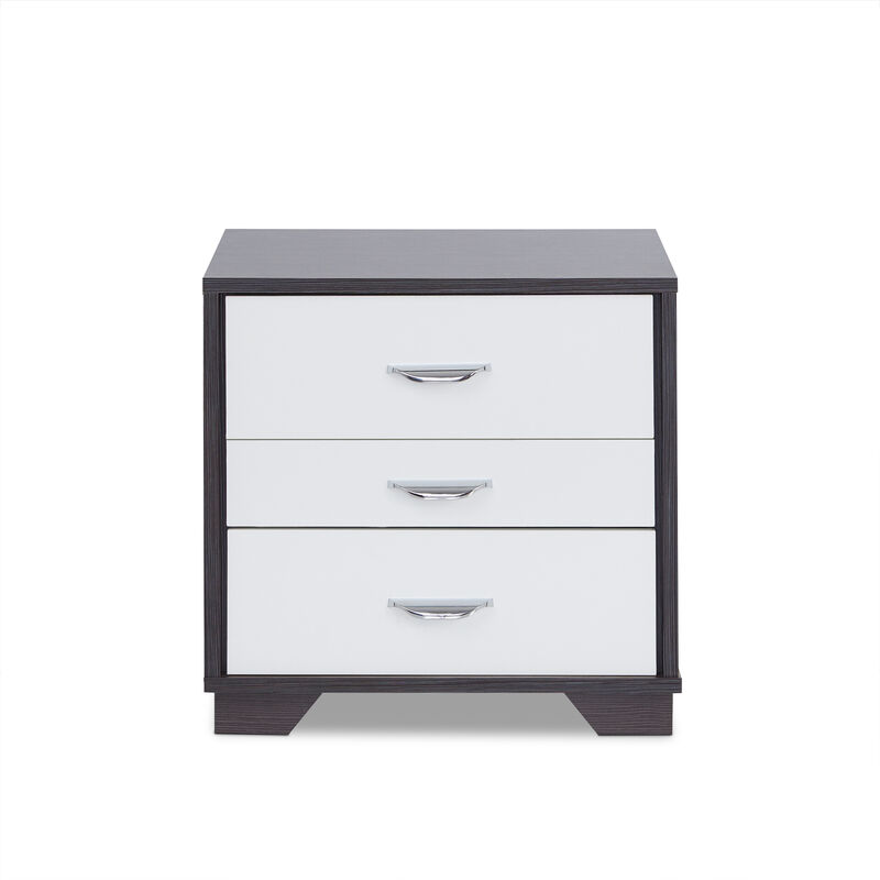 ACME Eloy Accent Table, White & Black