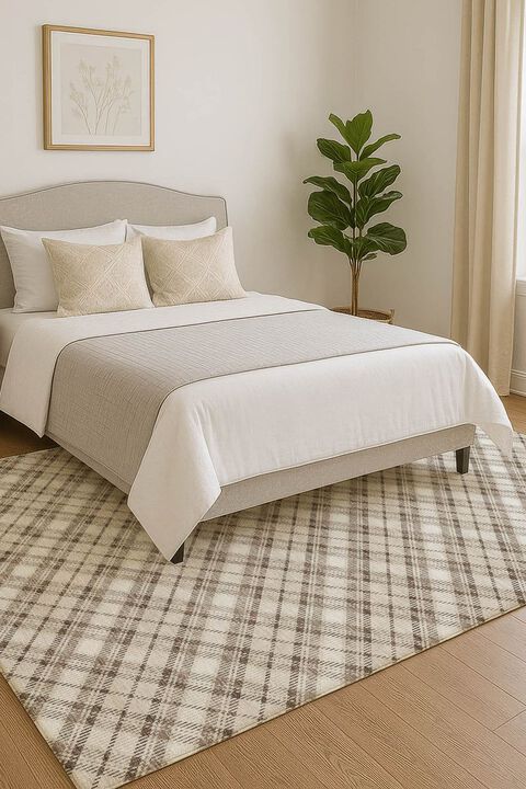 Soft Essentials SE3 Beige 1'8" x 2'6" Rug