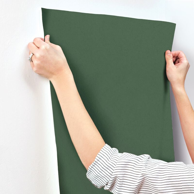 Parget Ekl&Atilde;&para;v Dark Green Textured Wallpaper (Double Roll) image number 4