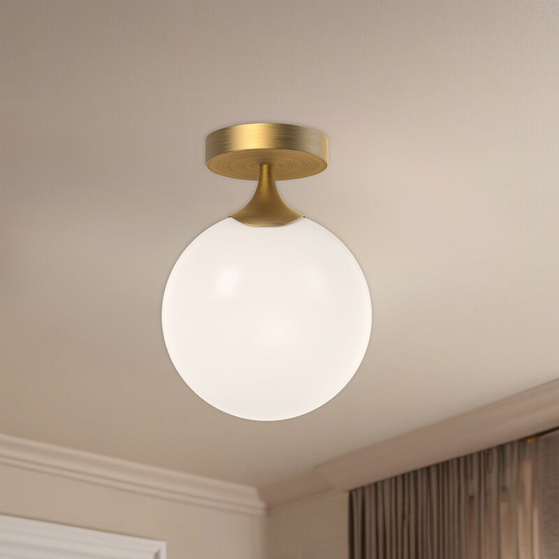Nouveau 8 in 1 Light Flush Mount image number 1