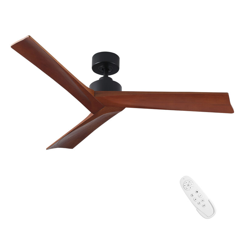 ELEMENT ACE Low Profile Energy Efficient Ceiling Fan Ideal for Medium Sized Rooms with Remote Speed Control and ETL Safety Certification for Home and Office Use image number 0