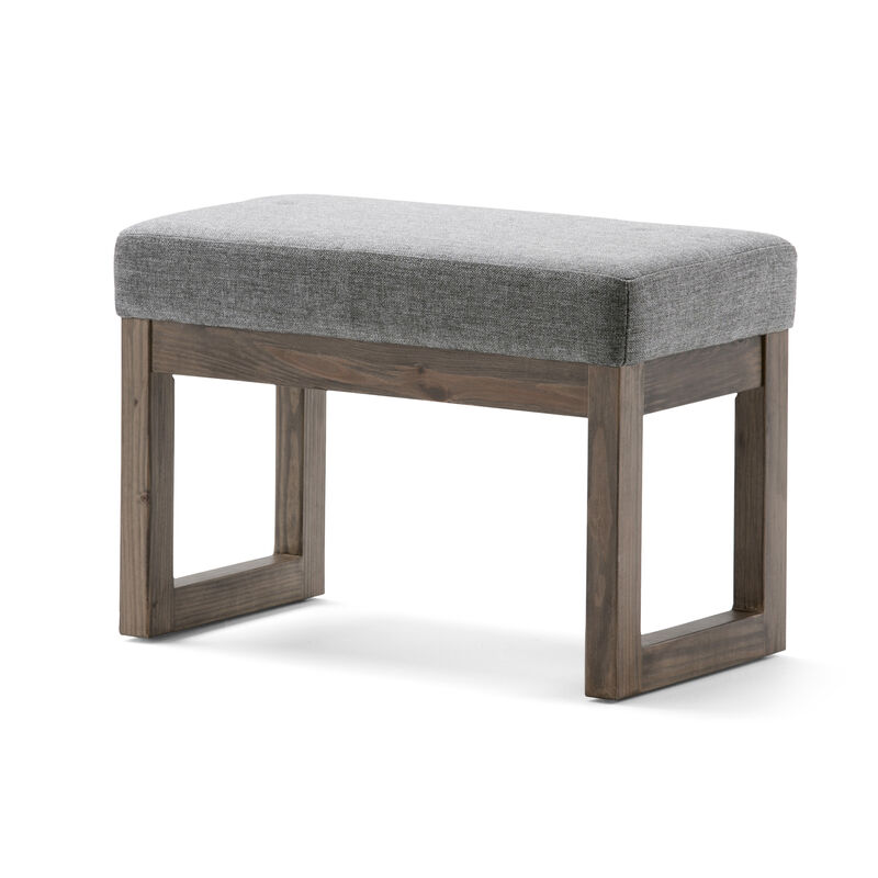 Simpli Home Milltown Footstool Small Ottoman Bench image number 0