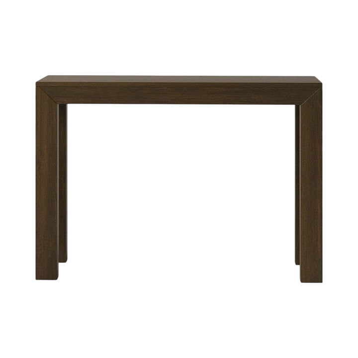 Solid Wood Modern Console Table – Sleek Sofa Table for Entryway or Living Room