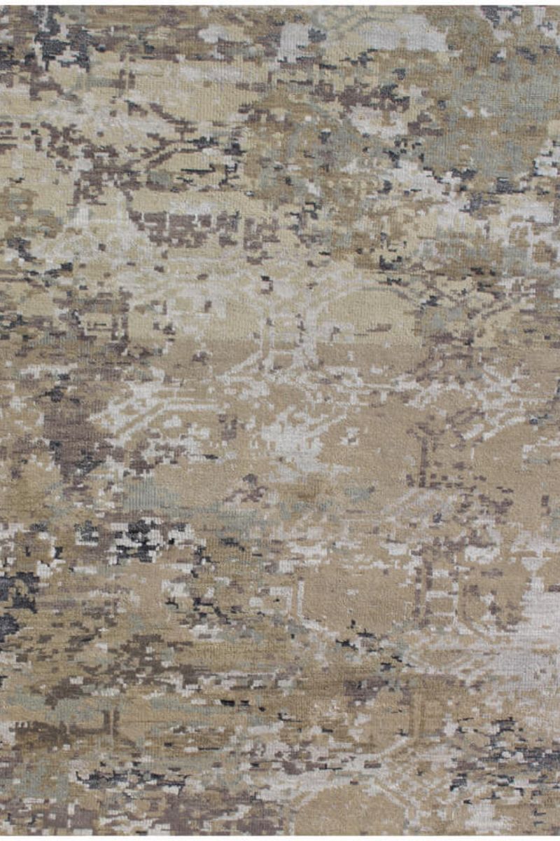 Polaris 42584 Beige/Silver 8' x 10' Rug image number 1