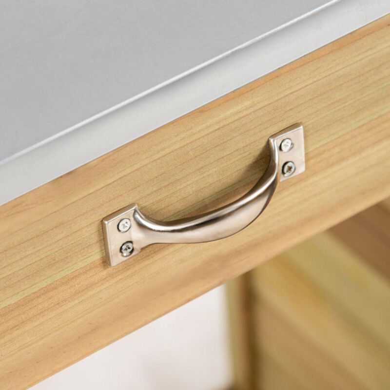 Hivvago Outdoor Garden Wooden Work Station Potting Bench