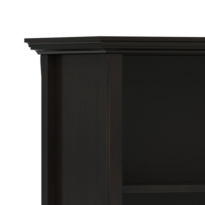 Simpli Home Amherst Low 4 Shelf Bookcase image number 4
