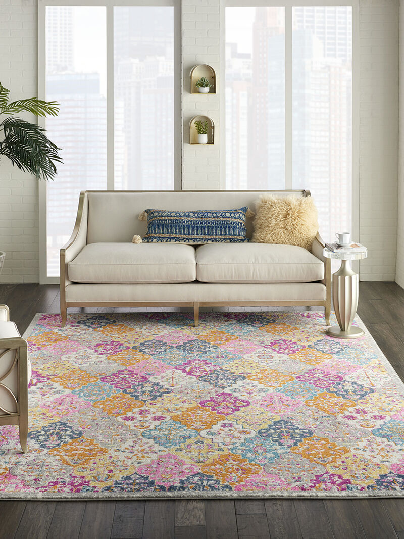 Passion PSN21 Multicolor 6'7" x 9'6" Rug image number 7
