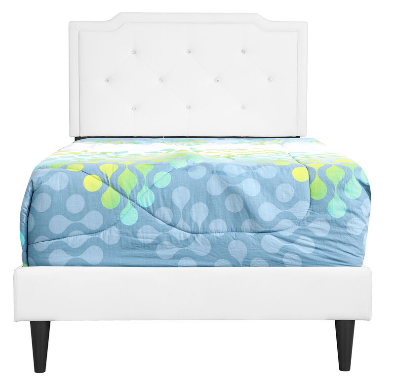 Deb Jewel Tufted Twin Panel Bed