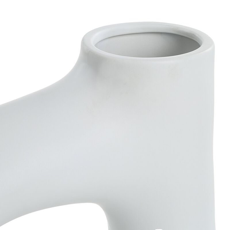 Renwil Vostra Vase In White Color