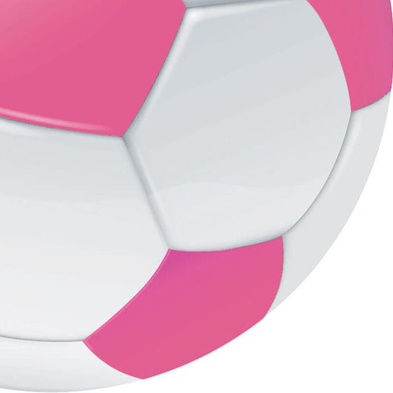 HomeRoots Soccer Youthful Washable Round Rug image number 0
