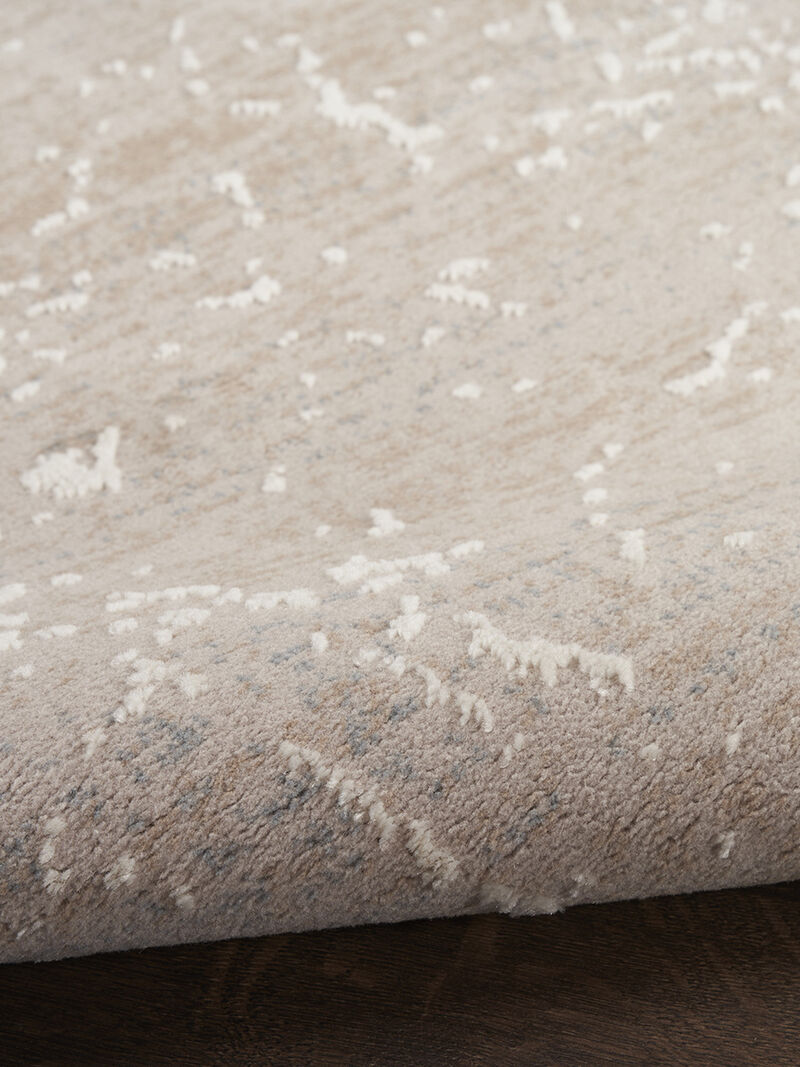 Exhale EXL02 Mocha/Ivory 7'10" x 9'10" Rug