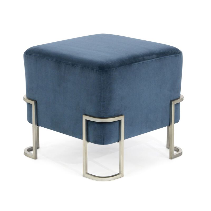Shaftsbury Blue Stool