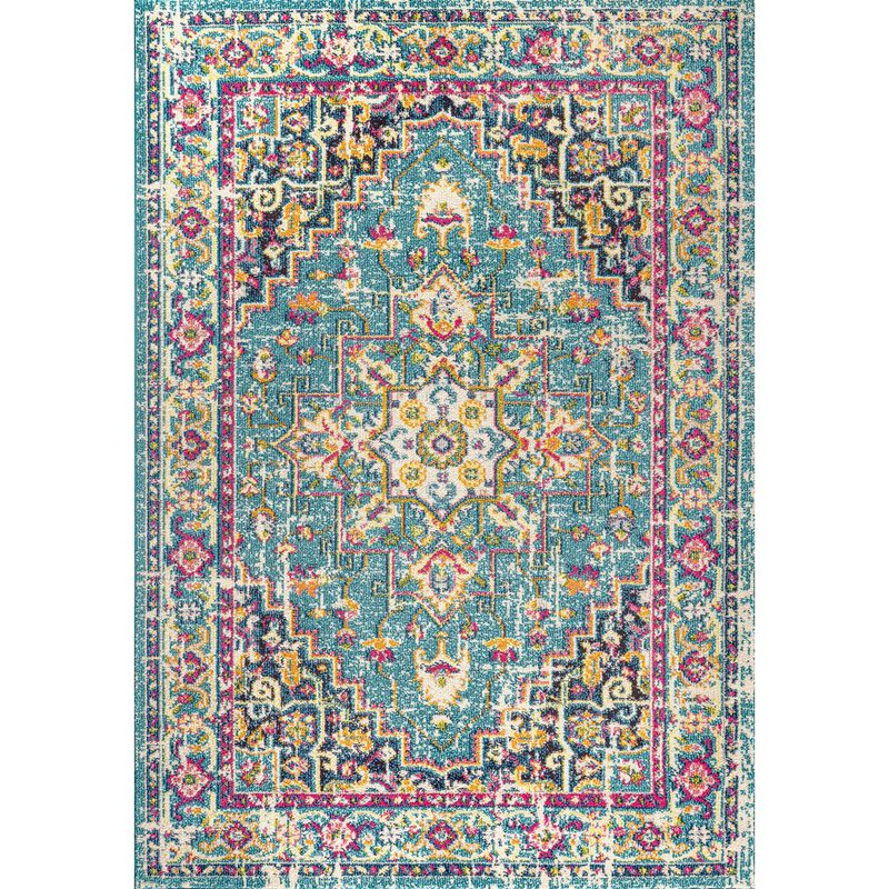 Brooklyn Geometric Medallion Area Rug