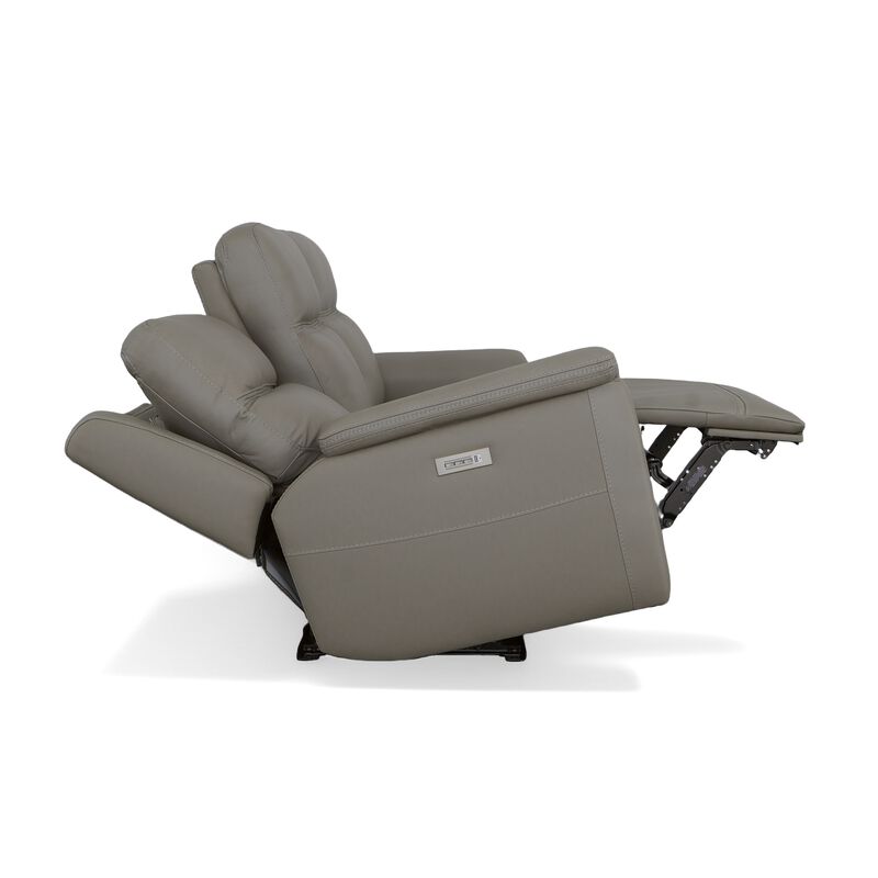 Sawyer Grey Power Reclining Sofa